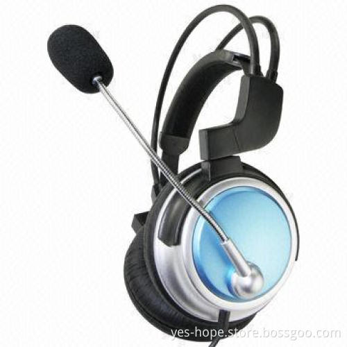 Traditional Style Noise Cancelling Headset with Microphone, 32 Ohms Impedance